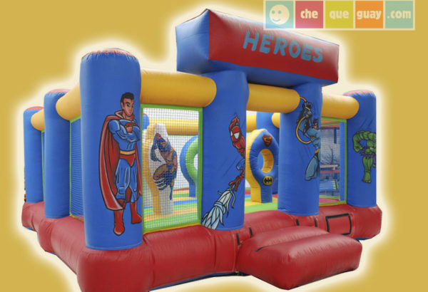 heroes-5×5 Castillos Hinchables Valencia