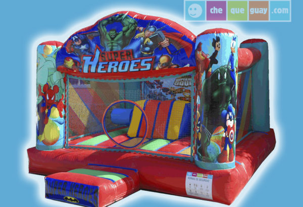 heroes-super-4×4-alquiler Castillos Hinchables Valencia